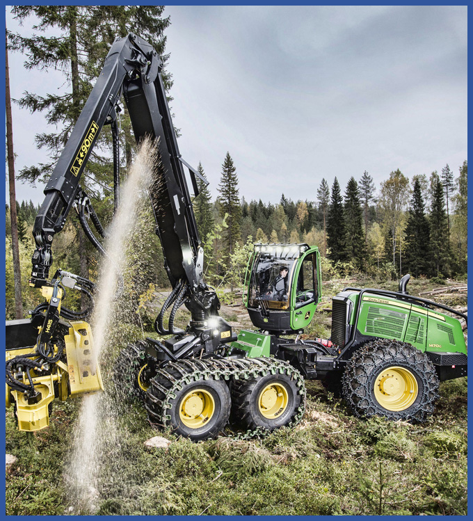 Logging Equipment Hydraulic Repair